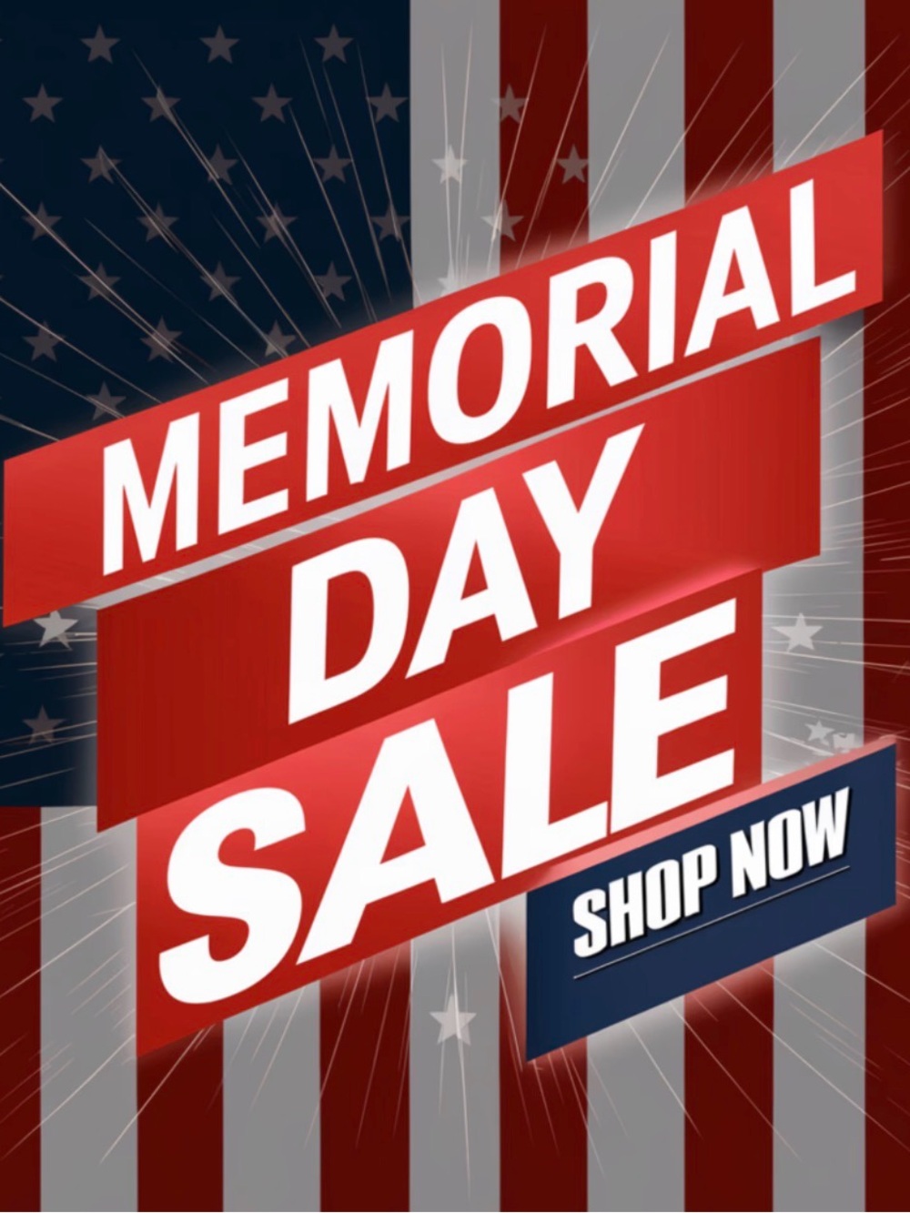 Memorial Day Sale 10% off listed price